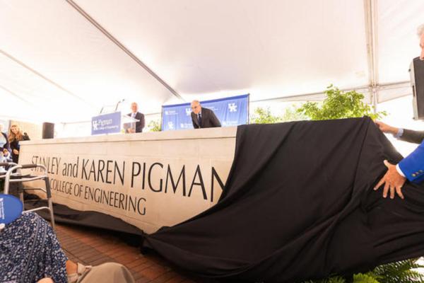Pigman Dedication